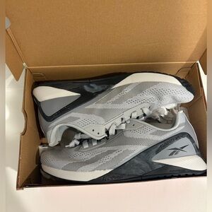 Women’s Reebok Nano X1 Gray Cross-Trainer Sneakers